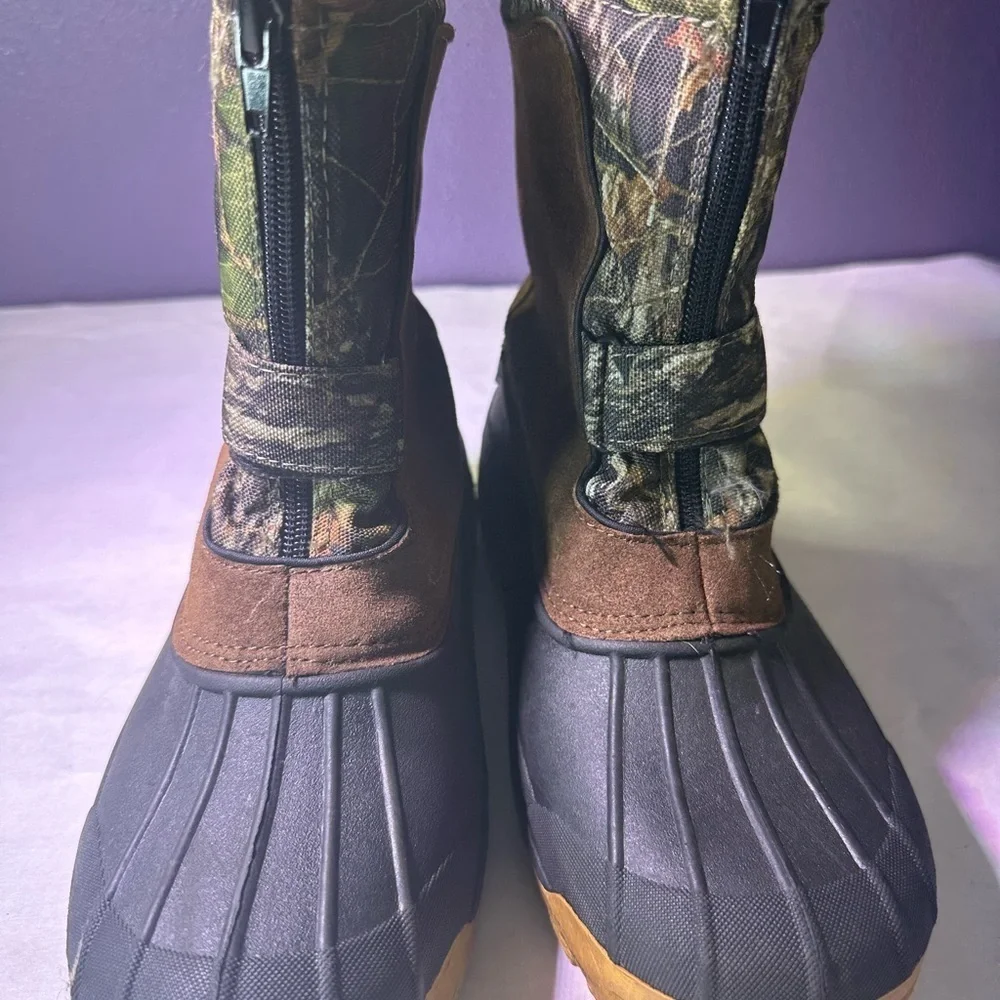 Ozark Trail Kids' Brown and Black Outdoor Boots